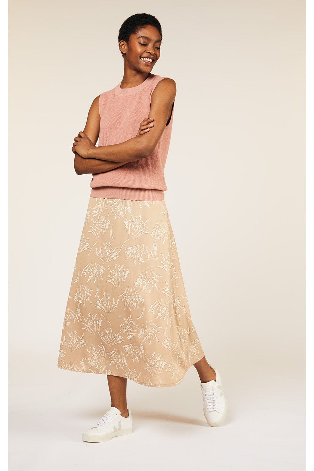 Vince - Seed Leather Trouser Skirt | Mitchell Stores
